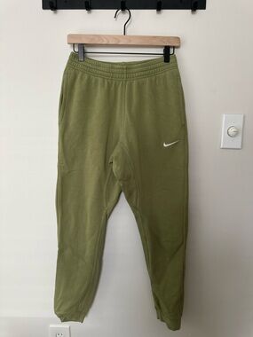 Nike Fleece Sweatpants Men’s Small Olive Green
